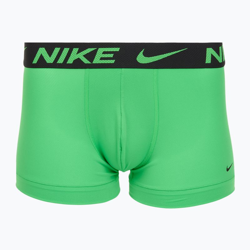 Vyriškos trumpikės Nike Dri-FIT Cotton Trunk 3 poros deep night/university gold/green shock 2
