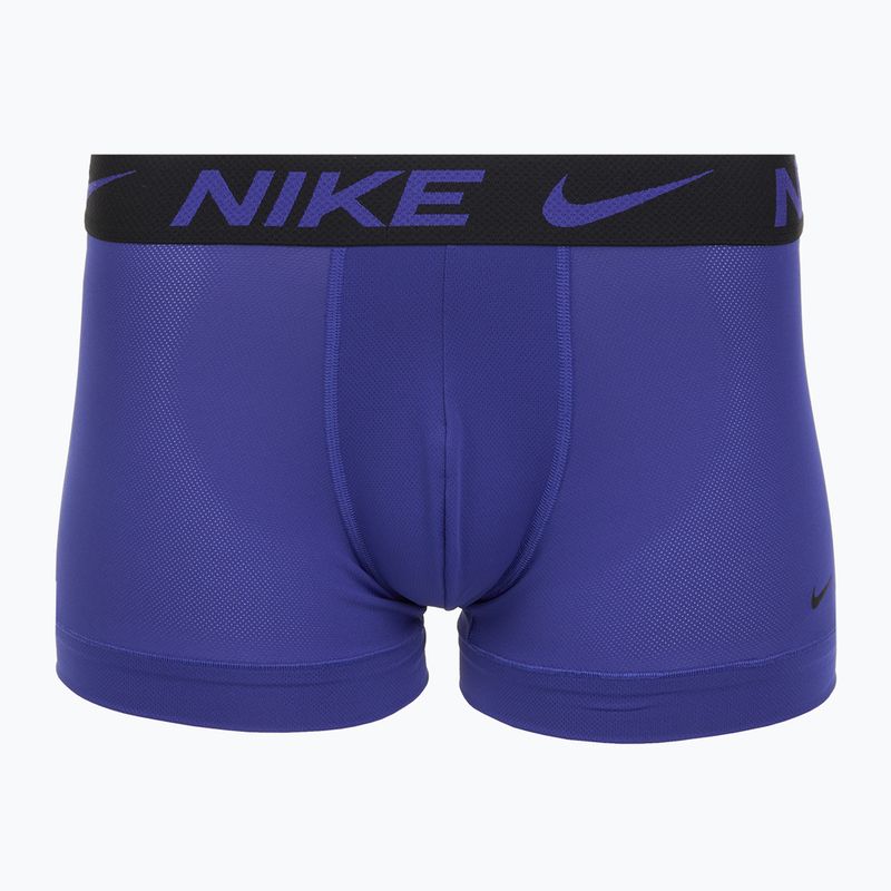 Vyriškos trumpikės Nike Dri-FIT Cotton Trunk 3 poros deep night/university gold/green shock 3