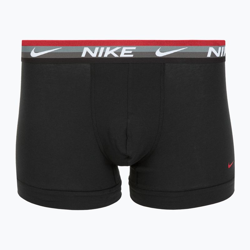 Vyriškos trumpikės Nike Everyday Cotton Stretch Trunk 3 poros blk mt airmx wb/uni red/clear grey high shine wb 4