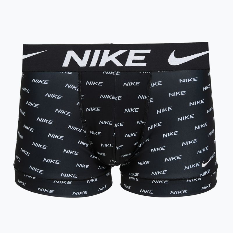 Vyriškos trumpikės Nike Dri-Fit Essential 3 pairs black nike print/mars stone/deep night 3