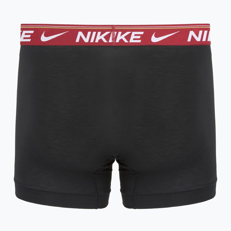 Vyriškos trumpikės Nike Dri-FIT Ultra Comfort 3 pairs black/team crimson/dark raisin/black 3