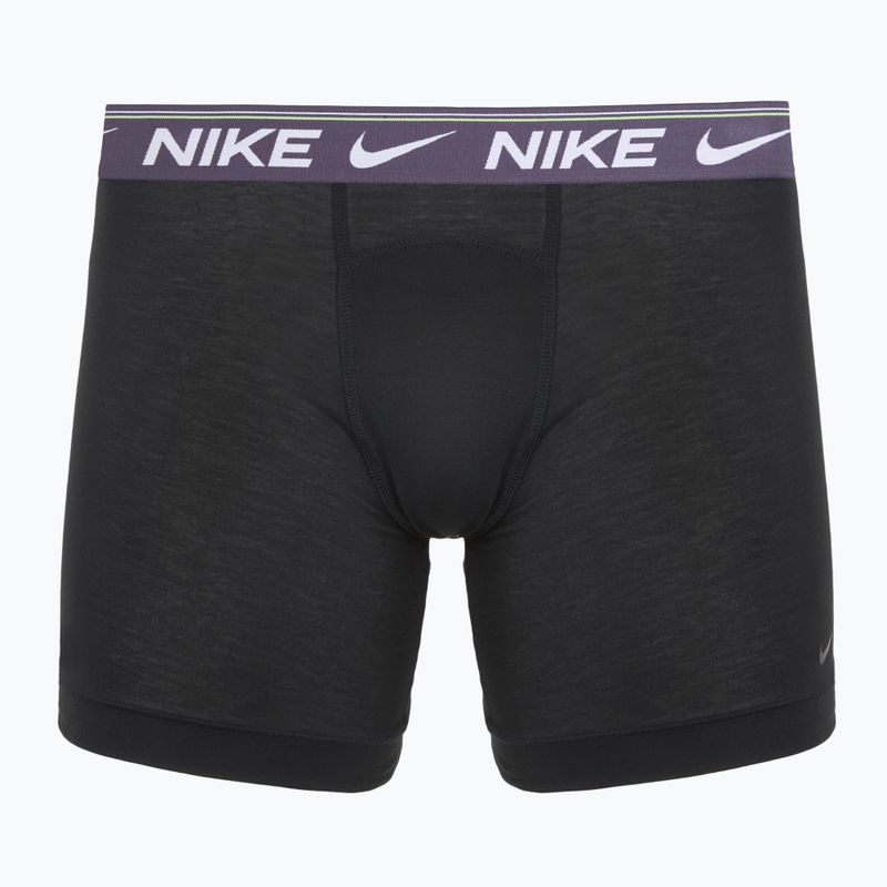 Vyriškos trumpikės Nike Dri-FIT Ultra Comfort 3 pairs black/team crimson/dark raisin/black 6