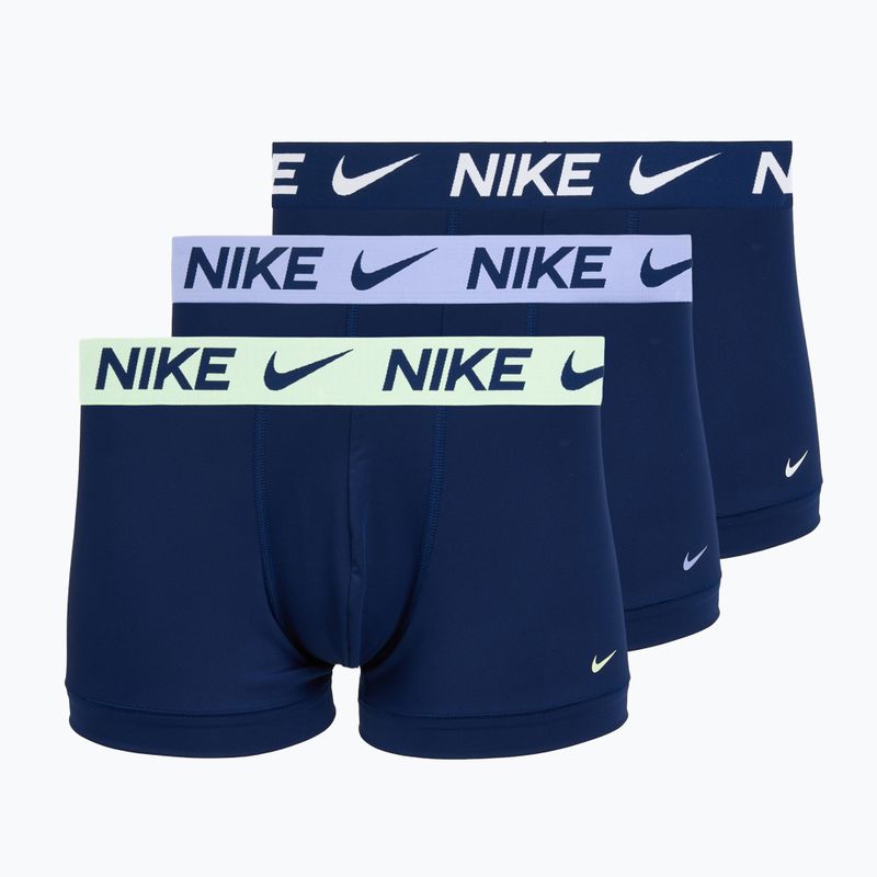Vyriškos trumpikės Nike Dri-Fit Essential Micro Trunk 3 pairs navy