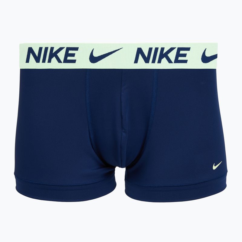 Vyriškos trumpikės Nike Dri-Fit Essential Micro Trunk 3 pairs navy 2