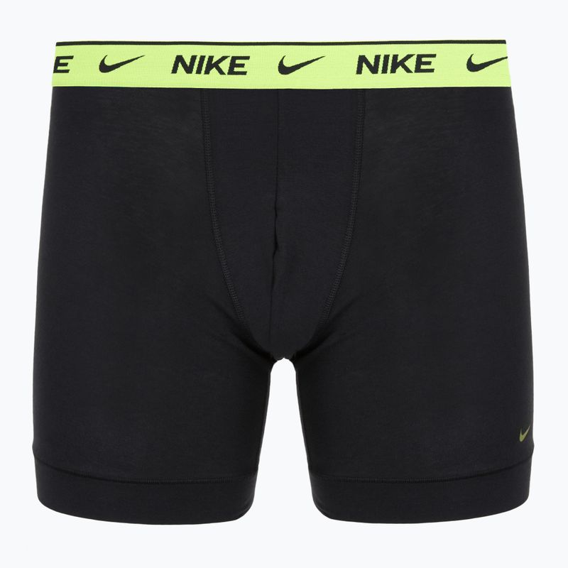 Vyriškos trumpikės Nike Essential Cotton Stretch 5 pairs black/volt/pt red/game royal/sm green/un gold wb 6