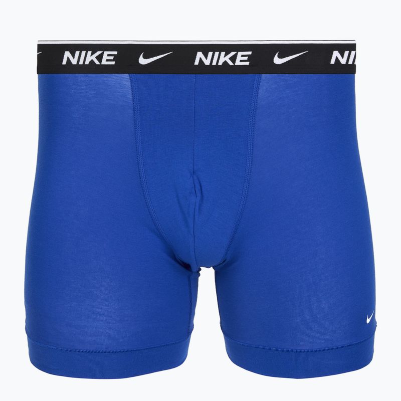 Vyriškos trumpikės Nike Cotton Stretch Boxer Brief black/blue/navy 2