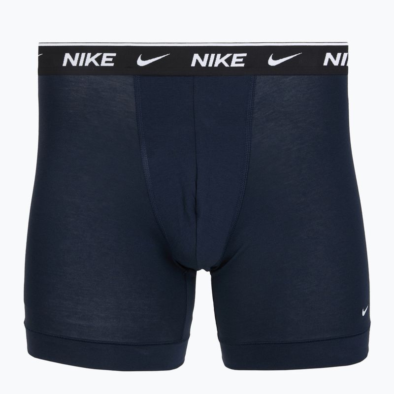 Vyriškos trumpikės Nike Cotton Stretch Boxer Brief black/blue/navy 3