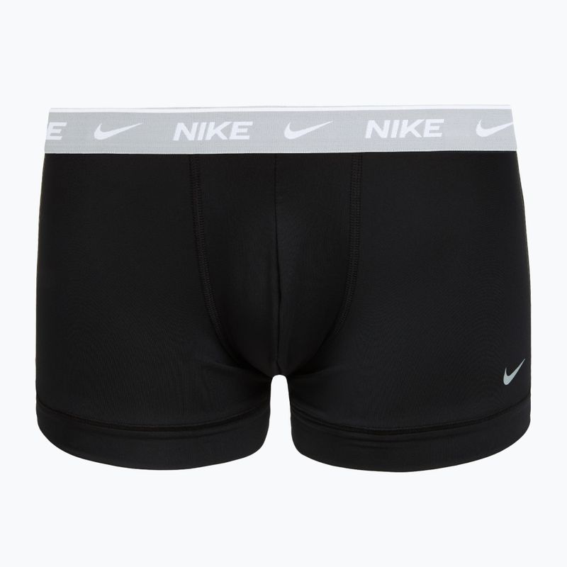 Vyriškos trumpikės Nike Cotton Stretch Trunk 3 pack open black 5