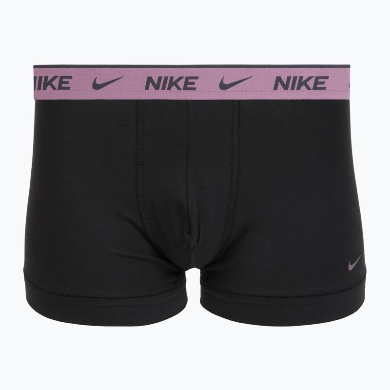 Vyriškos trumpikės Nike Cotton Stretch Trunk 3 pack charcoal heather 3