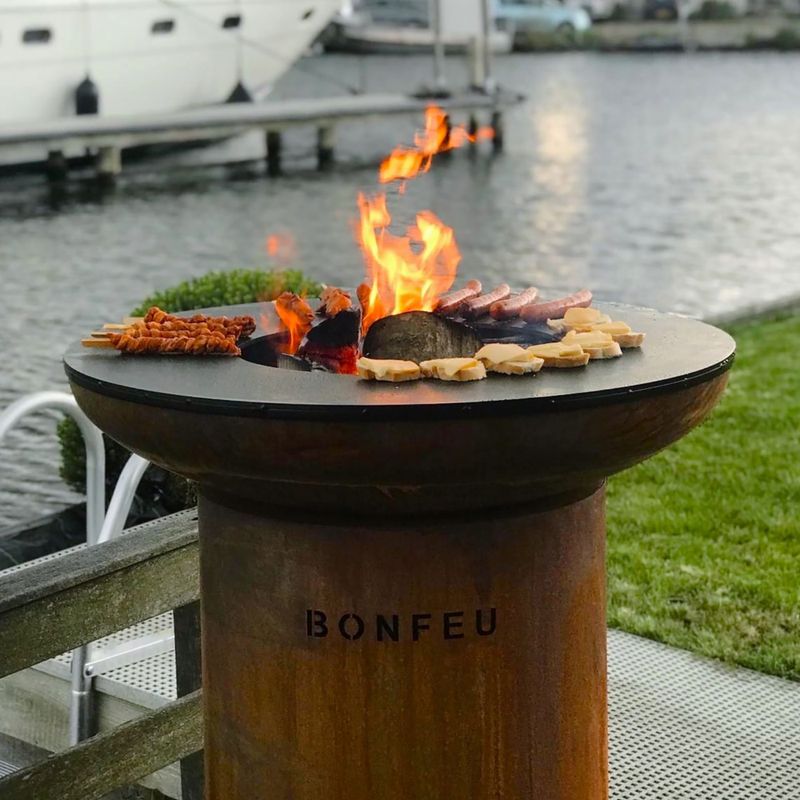 Lauko ugniavietė BonFeu Bonbiza corten 10