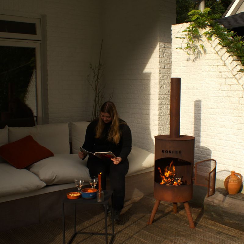 Lauko židinys BonFeu BonTon corten 3