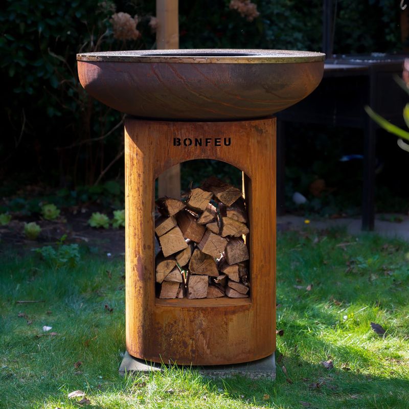 Lauko ugniavietė BonFeu BonBiza corten 7