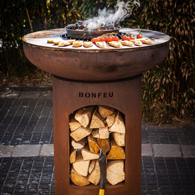 Lauko ugniavietė BonFeu BonBiza corten 10