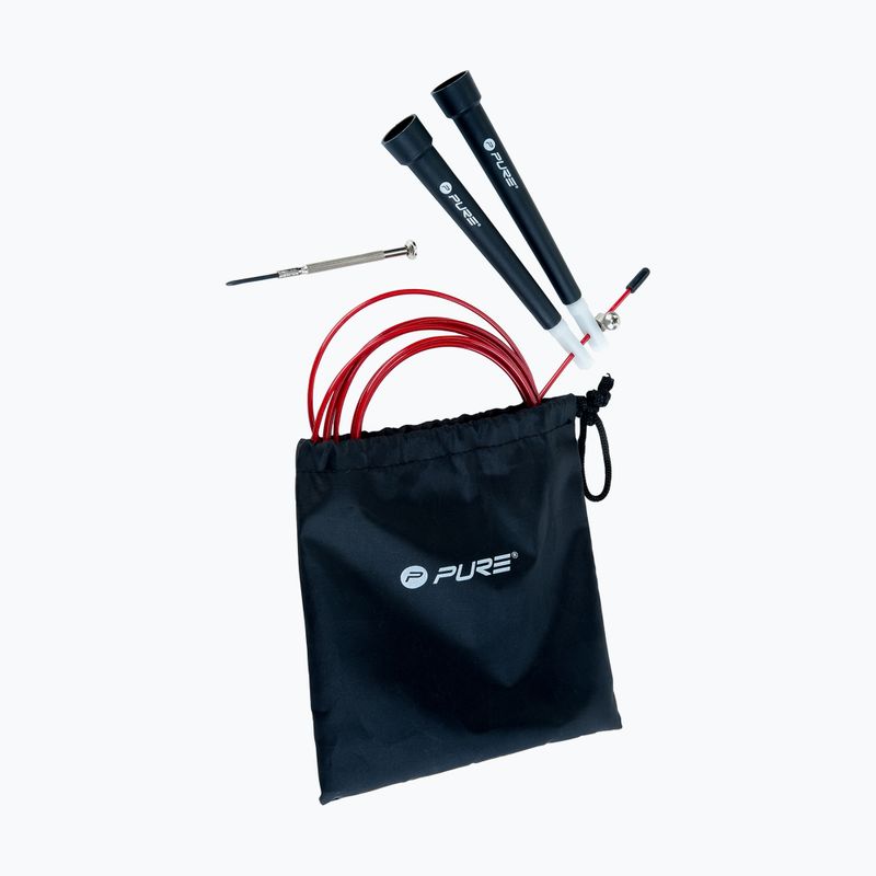 Pure2Improve Speed Rope šokinėjimo virvė raudona 2159 3