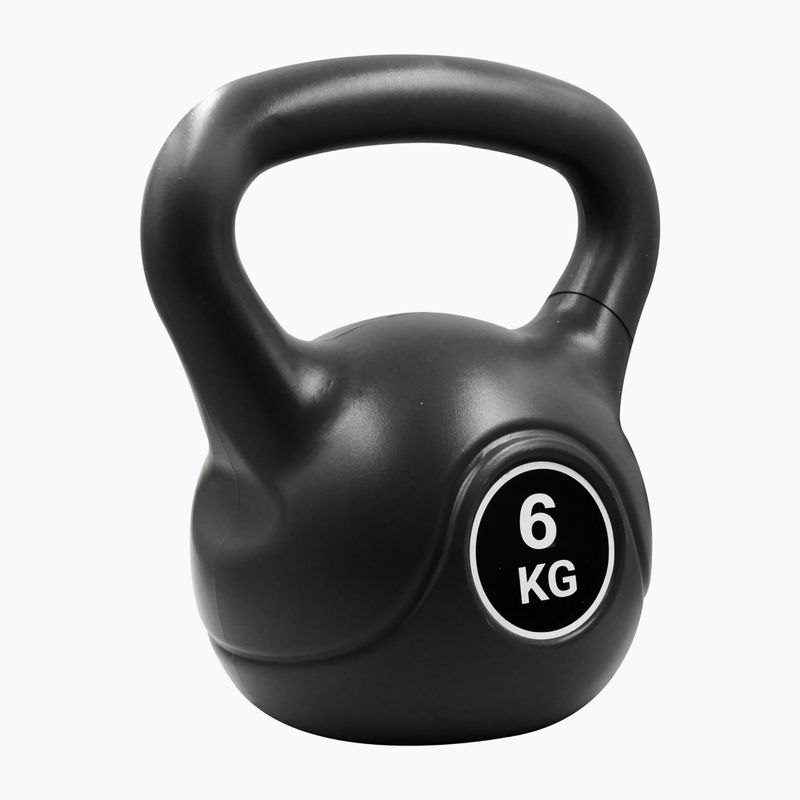 Kettlebell 6 kg Pure2Improve juodas P2I202090 2