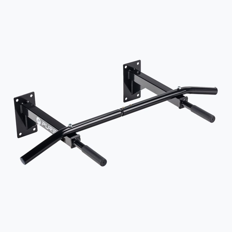 Pure2Improve sieninis Chin-Up baras Vidutinė juoda 3912