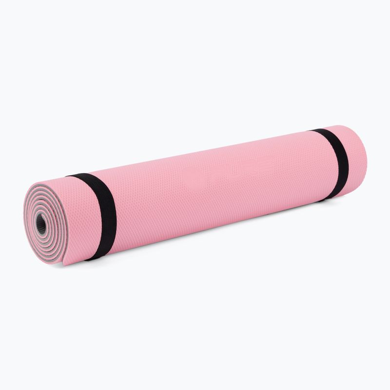 Pure2Improve TPE jogos kilimėlis 6 mm rožinis 3599 4