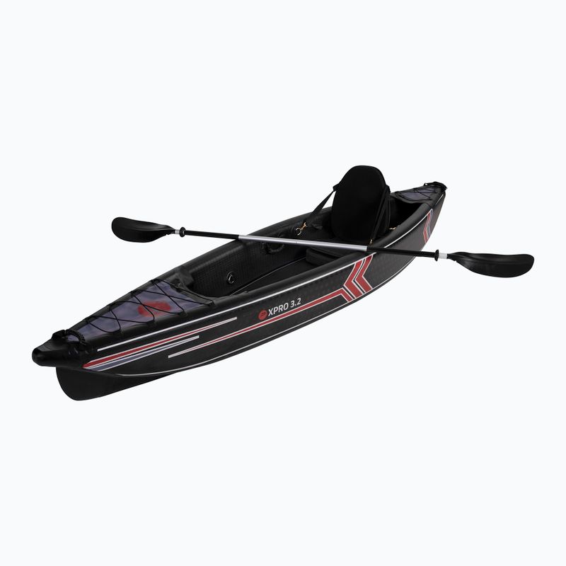 Pure4Fun Dropstitch black 160000 1 asmens aukšto slėgio pripučiama baidarė 3