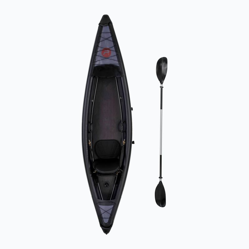 Pure4Fun Dropstitch black 160000 1 asmens aukšto slėgio pripučiama baidarė 2