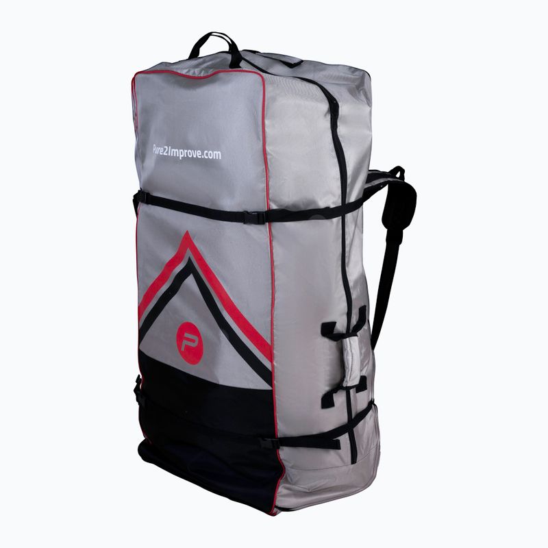 Pure4Fun Dropstitch black 160000 1 asmens aukšto slėgio pripučiama baidarė 6