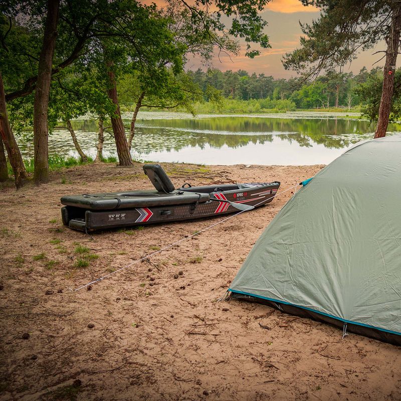 Pure4Fun Dual Purpose 1 asmens hibridinė baidarė/SUP juoda P4F160040 23