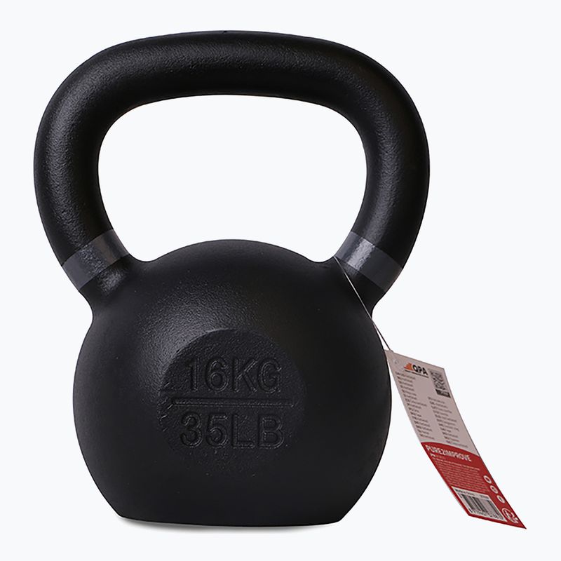 Kettlebell 16 kg Pure2Improve juodas P2I810110 3