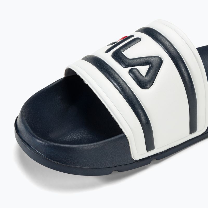 Vyriškos šlepetės FILA Morro Bay white / fila navy 7