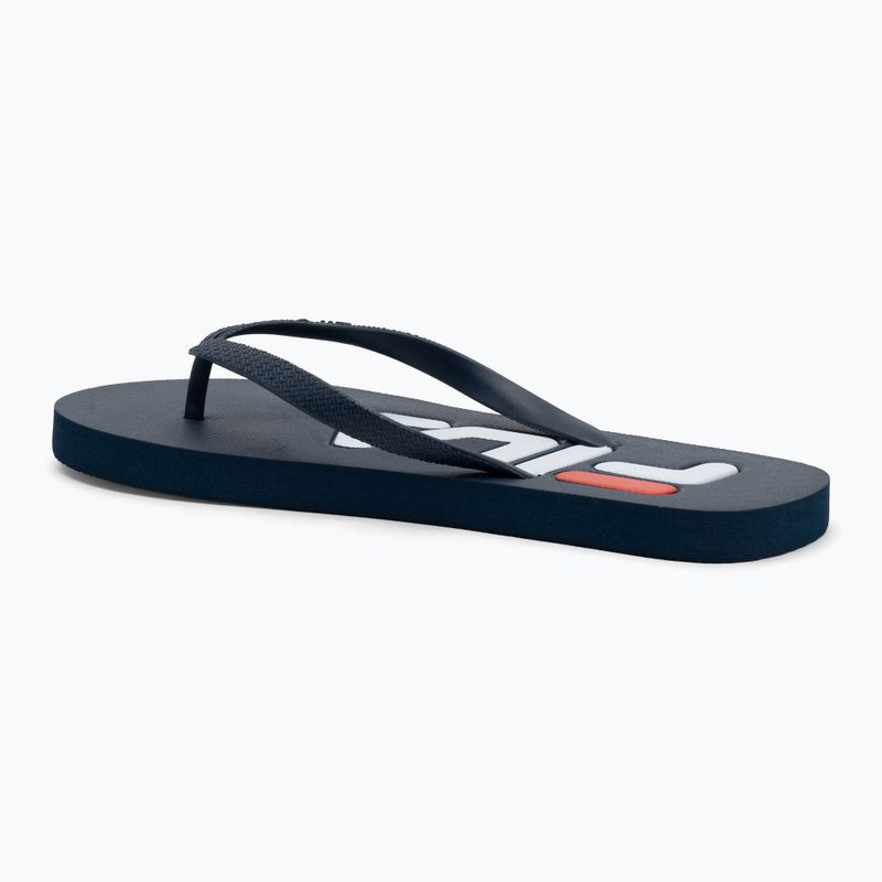 Moteriškos šlepetės per pirštą FILA Troy dress blues 3