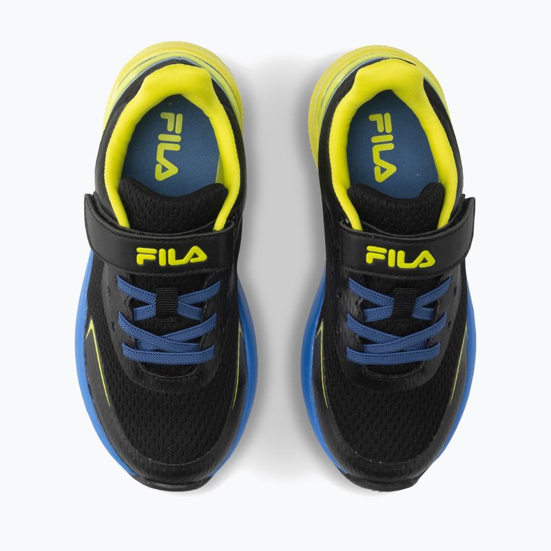 Vaikiški batai FILA Crusher V black / vallarta blue 4