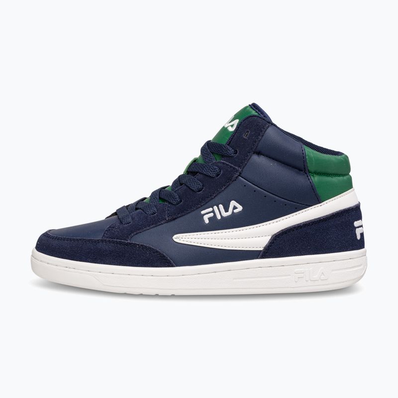 Vaikiški batai FILA Crew Mid fila navy/verdant green 2