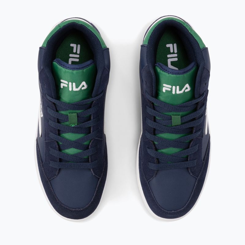 Vaikiški batai FILA Crew Mid fila navy/verdant green 4