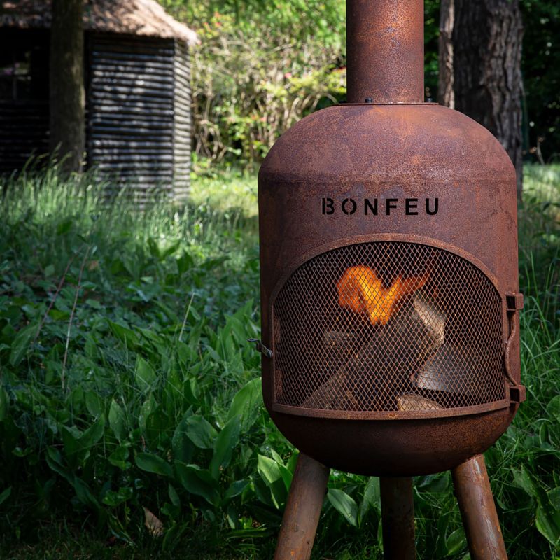 Lauko židinys BonFeu Bonsolo corten 9
