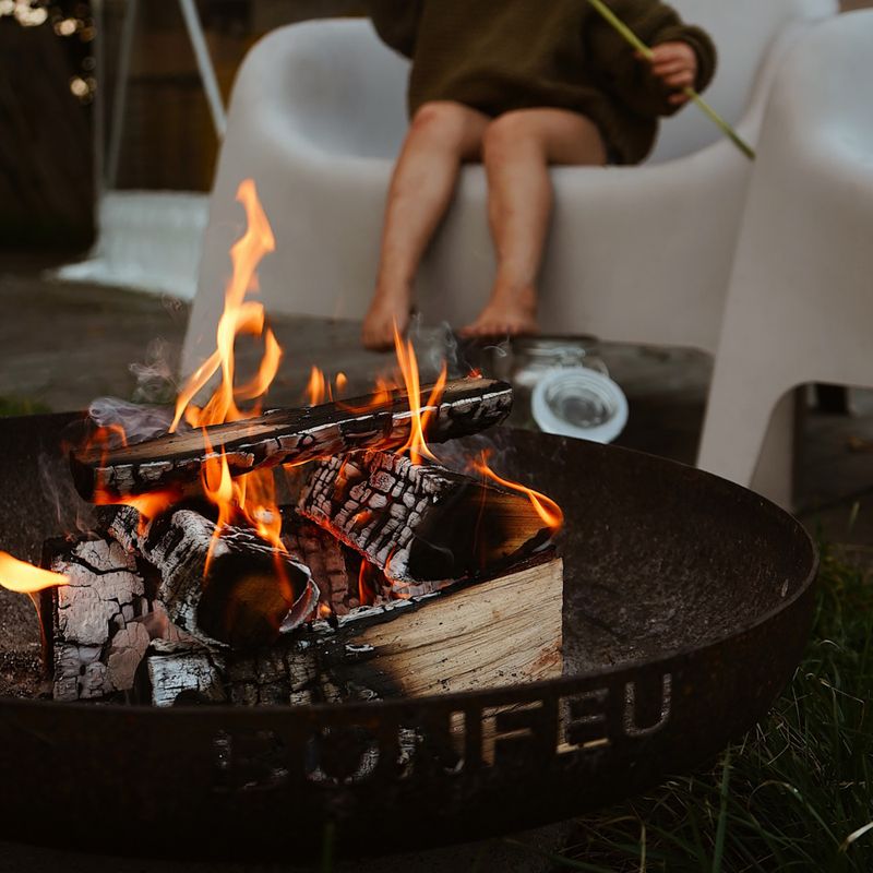 Lauko ugniavietė BonFeu Bonbowl corten 8