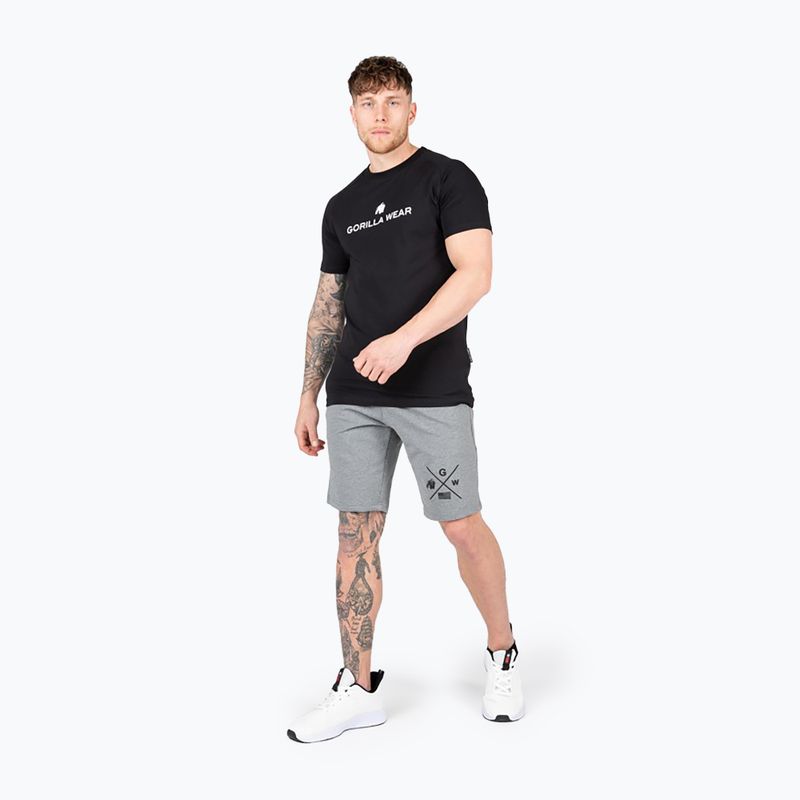 Vyriški treniruočių marškinėliai Gorilla Wear Davis black 2