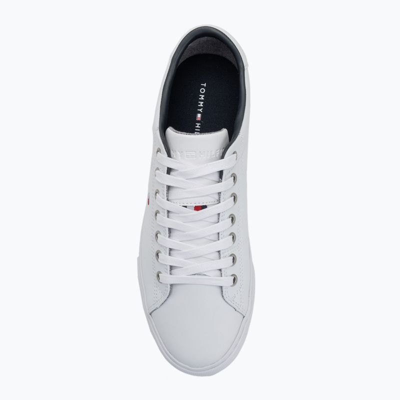 Vyriški batai Tommy Hilfiger Essential Leather Sneaker white 5