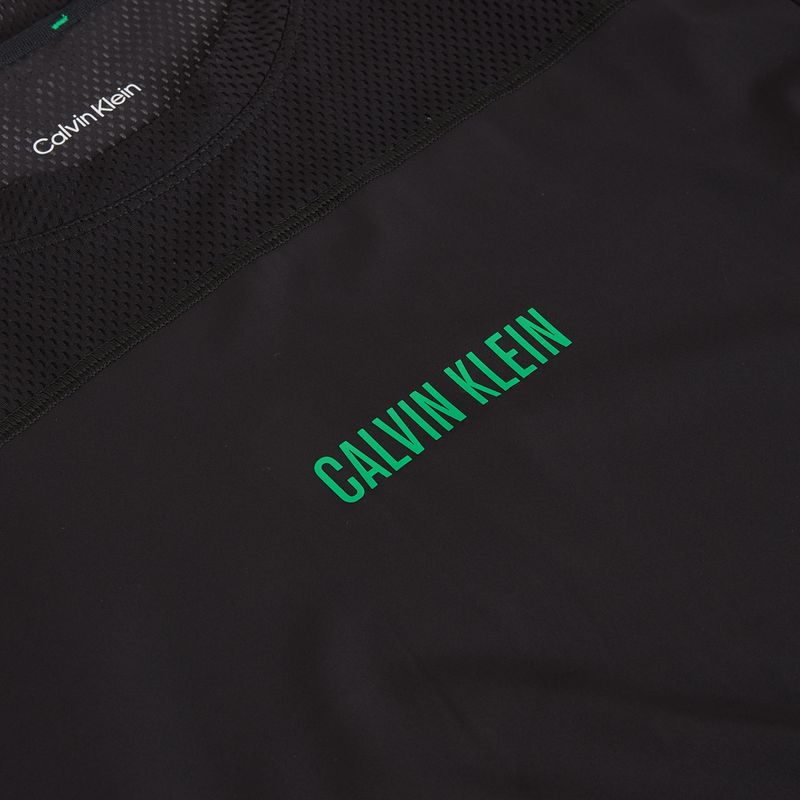 Vyriški marškinėliai Calvin Klein LVGMS5K188 Baselayer black/blosson green logo 3