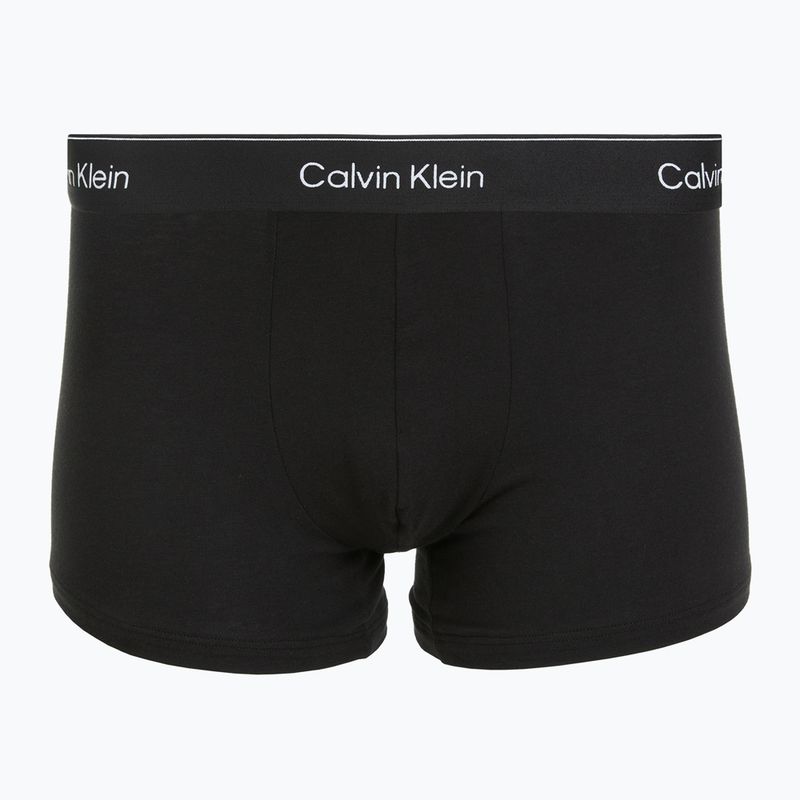 Trumpikės Calvin Klein LV00NB4392 Trunk 3 poros black/dyed to match/white 2