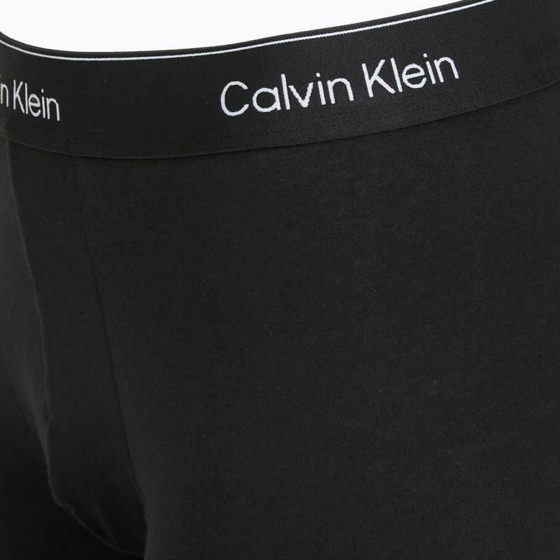 Trumpikės Calvin Klein LV00NB4392 Trunk 3 poros black/dyed to match/white 4