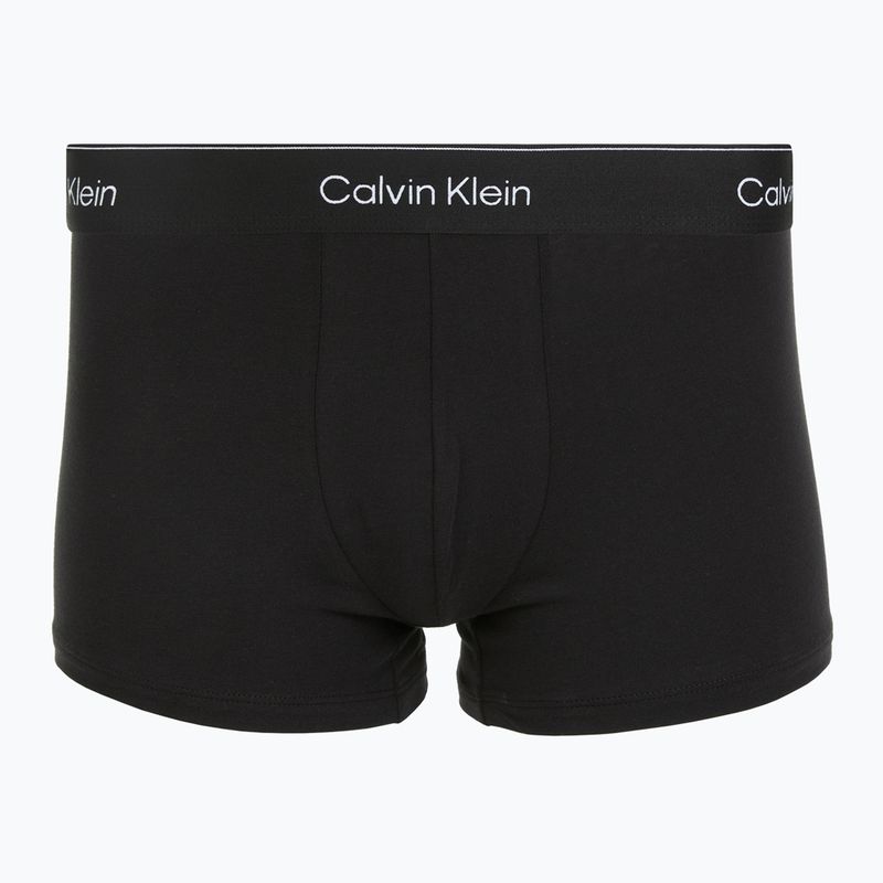 Trumpikės Calvin Klein LV00NB4393 Trunk 5 poros black/dyed to match/white 2