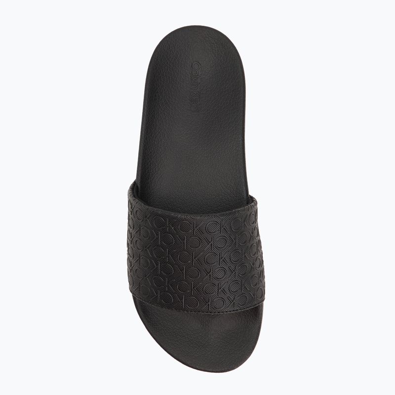 Vyriškos šlepetės Calvin Klein HM0HM01968 Pool Slide Mono Triple Black 5