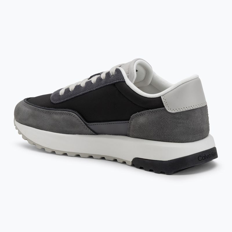 Vyriški batai Calvin Klein HM0HM01714 Low Top Lace Up Repreve Mix Formal Gray/Eggshell/Creamy White 3