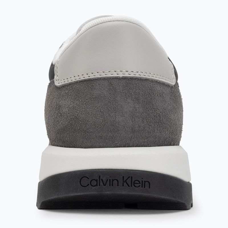 Vyriški batai Calvin Klein HM0HM01714 Low Top Lace Up Repreve Mix Formal Gray/Eggshell/Creamy White 6