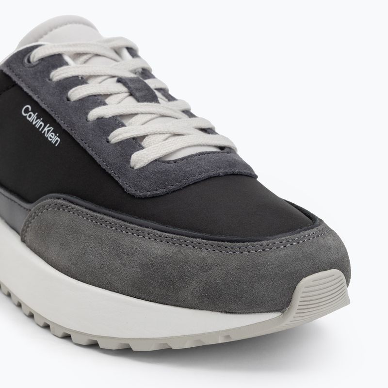 Vyriški batai Calvin Klein HM0HM01714 Low Top Lace Up Repreve Mix Formal Gray/Eggshell/Creamy White 7