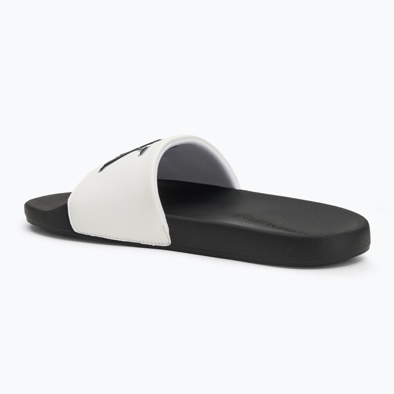 Vyriškos šlepetės Calvin Klein YM0YM01281 Jelly Mono PU Bright White/Black 3