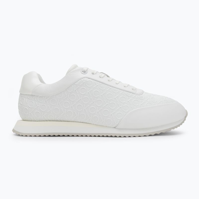 Moteriški batai Calvin Klein HW0HW02574 Runner Lace Up Mono Pu Triple Bright White 2
