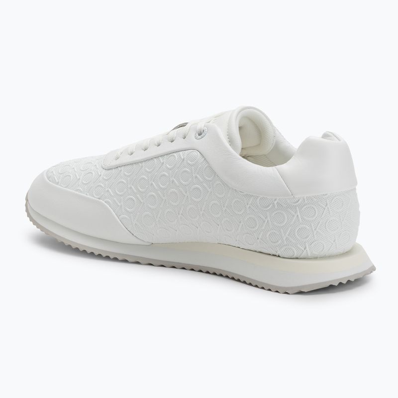 Moteriški batai Calvin Klein HW0HW02574 Runner Lace Up Mono Pu Triple Bright White 3