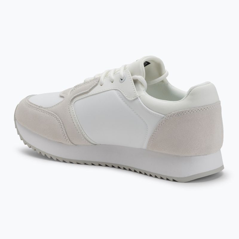 Moteriški batai Calvin Klein YW0YW01644 Runner Laceup Sock Mg Nylon Mix Bright White/Black 3