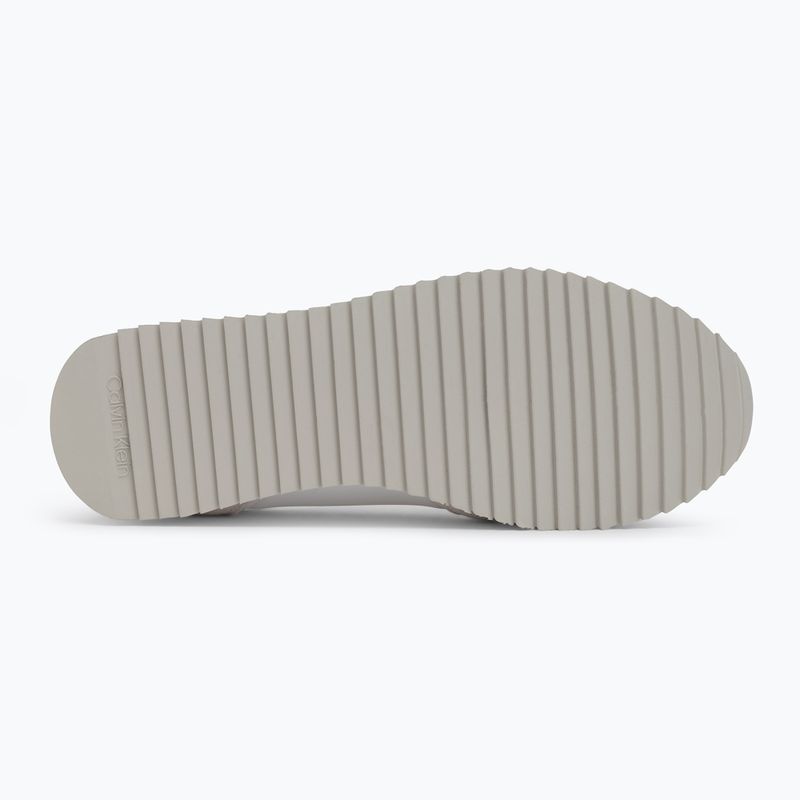 Moteriški batai Calvin Klein YW0YW01644 Runner Laceup Sock Mg Nylon Mix Bright White/Black 4