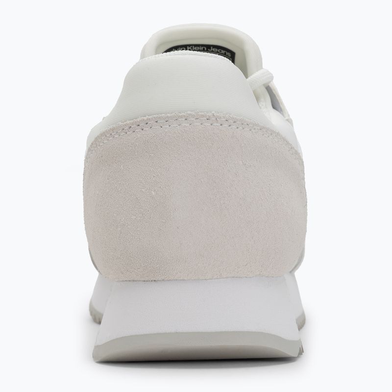 Moteriški batai Calvin Klein YW0YW01644 Runner Laceup Sock Mg Nylon Mix Bright White/Black 6