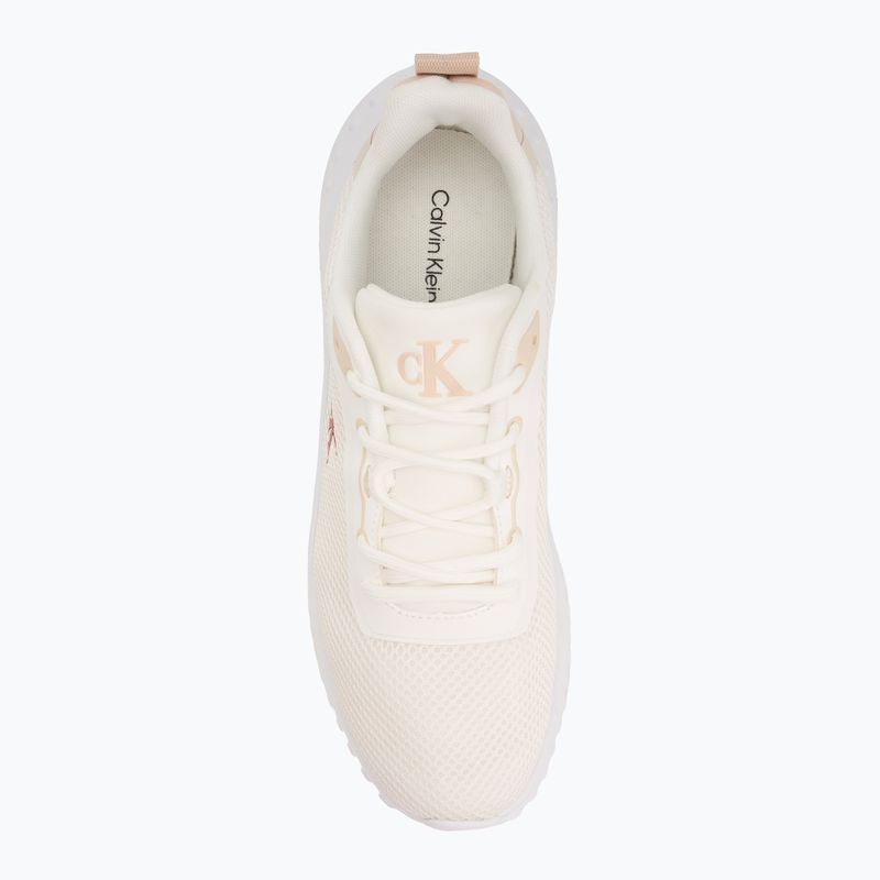 Moteriški batai Calvin Klein YW0YW01851 Eva Runner L-Up Mix Mesh Logo Ck bright white/black 5